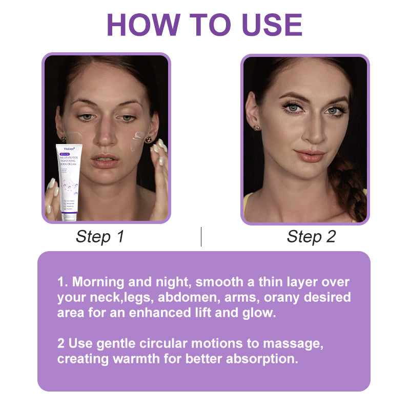 Vitalisys®🔥 PDRN Multi-Peptide Massaging Body Roller Cream- Anti-aging, Hydrating, Skin Firming & Lifting, Skin Repair, Even Tone, Acne and Dark Spot Treatment, Wart and Mole Removal, and Psoriasis Relief.