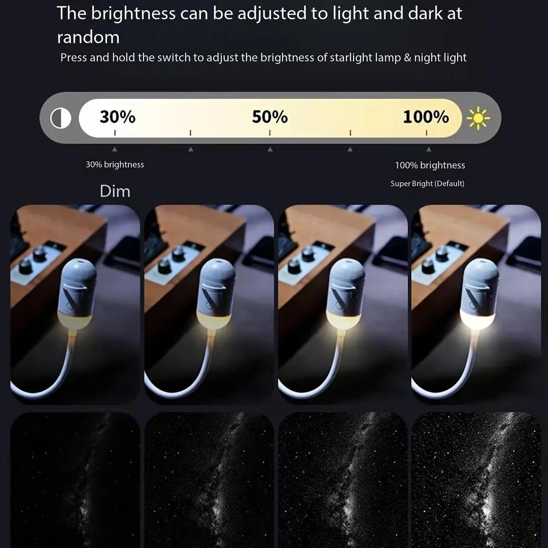 PKNEW® NEXT-GEN SMART PROJECTION HD Smart Dynamic 5D Holographic Night Light Projector🌌