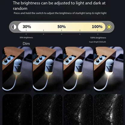 PKNEW® NEXT-GEN SMART PROJECTION HD Smart Dynamic 5D Holographic Night Light Projector🌌