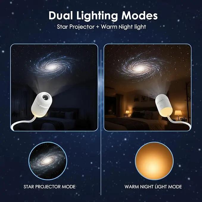 PKNEW® NEXT-GEN SMART PROJECTION HD Smart Dynamic 5D Holographic Night Light Projector🌌