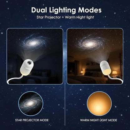 PKNEW® NEXT-GEN SMART PROJECTION HD Smart Dynamic 5D Holographic Night Light Projector🌌